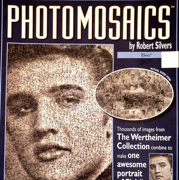 Runaway Technologies Other - PRICE DROP * Photomosaic Puzzle - Elvis 1026 pcs